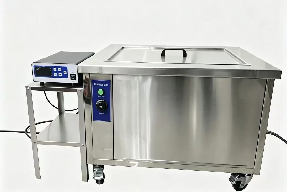Industrial single-tank ultrasonic cleaner
