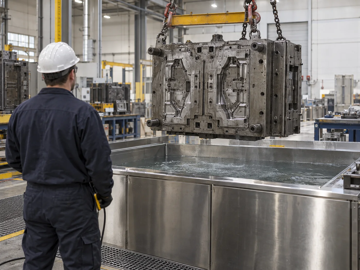 Industrial Mold Ultrasonic Cleaning