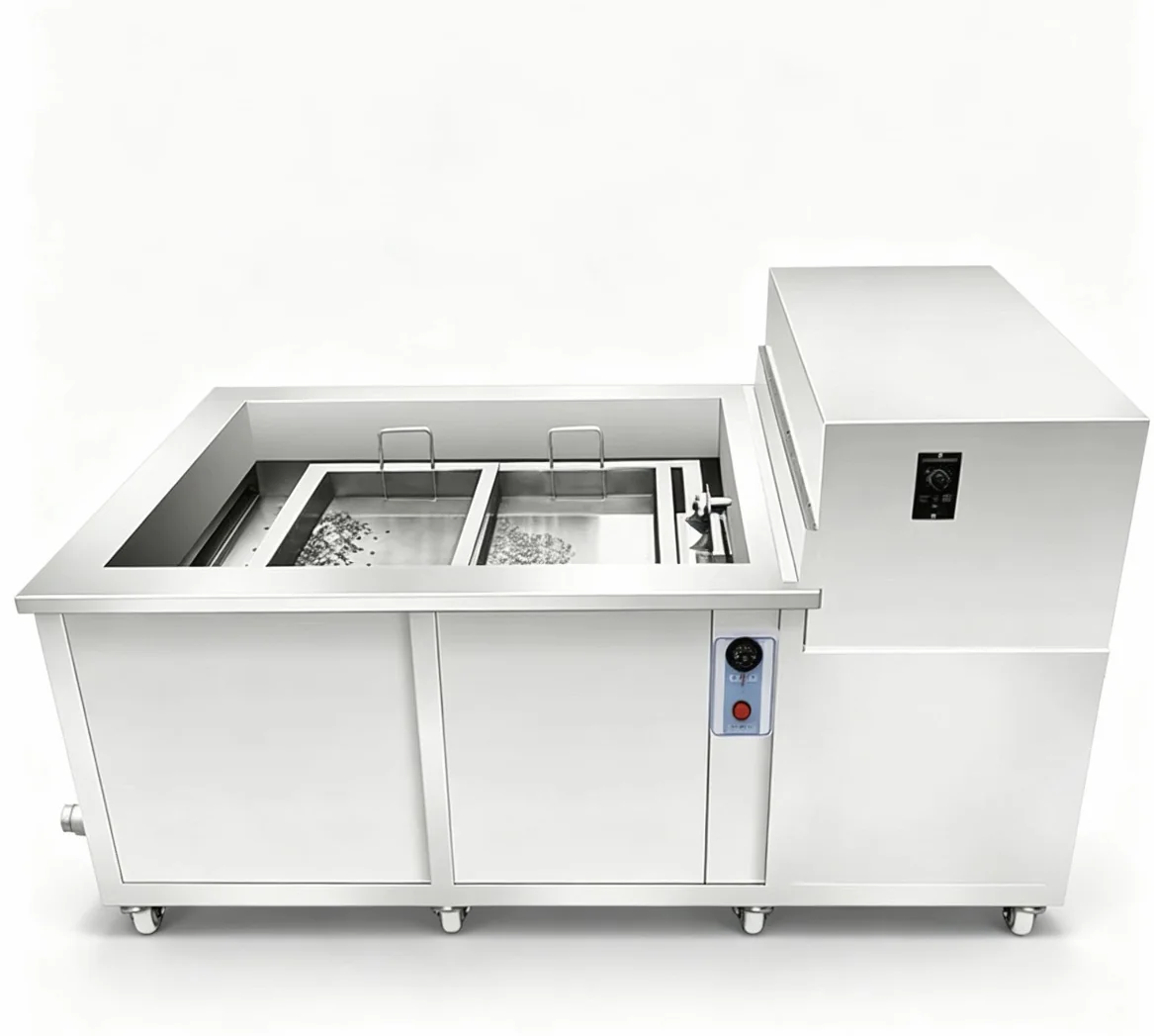 LENJEX Tilt-Rocking Industrial Ultrasonic Cleaner
