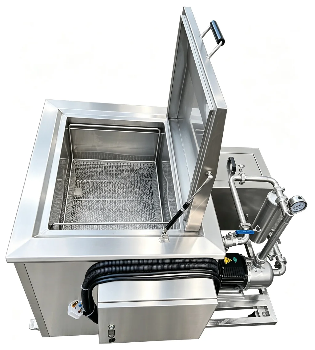 Single-Tank Ultrasonic Cleaning Machine (Only Cleaning / Cleaning with Filtration) thumbnail 5