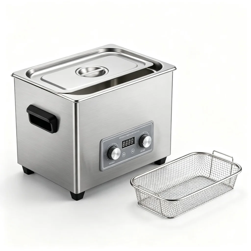 Compact benchtop cleaner for jewelry