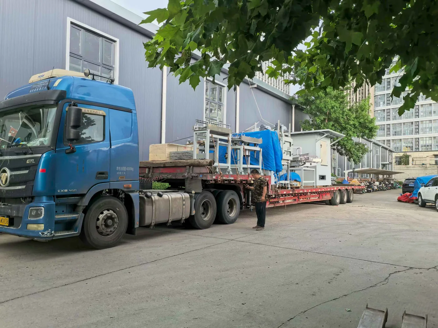 LENJEX ultrasonic cleaning equipment ready for international shipment